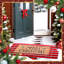Paillasson 2 pièces Merry Christmas
