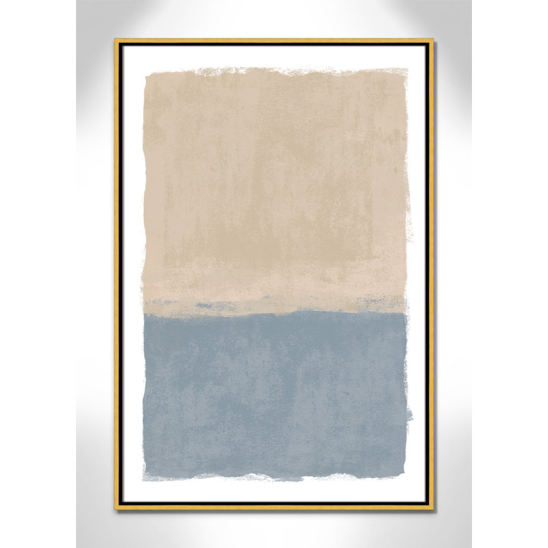 Beach Dreams II Print by Natalie Carpentieri, 25.5'' W x 37.5'' H, Gold Floater