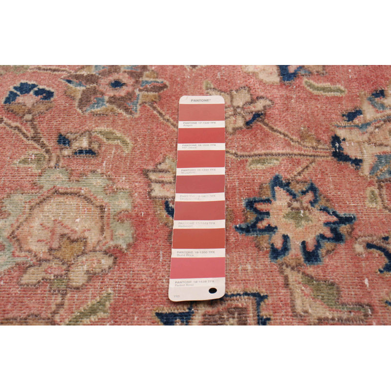 Tapis unique en laine de 9 pi 6 po x 12 pi 2 po Walentina
