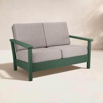 POLYWOOD® Harbour 52" Patio Loveseat