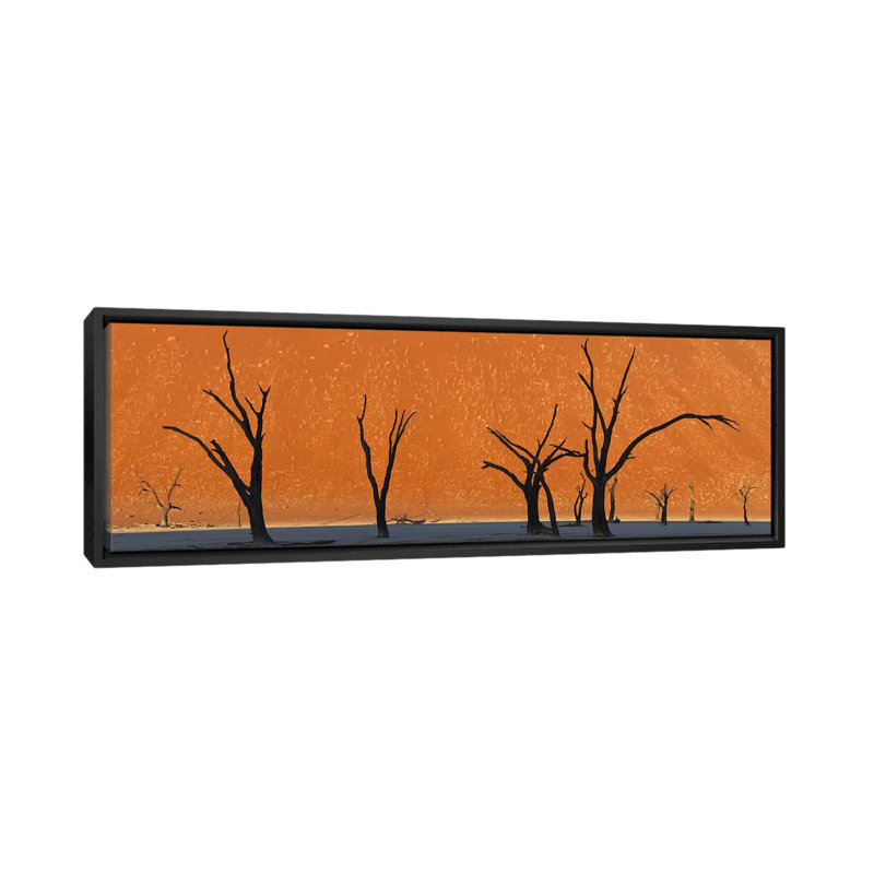 Reproduction de photo sur toile, H 16 po x l 48 po x P 1,5 po, Toile avec cadre noir