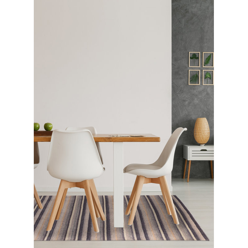 Kashkuli Gabbeh Grey Rug 5'3" x 7'5"