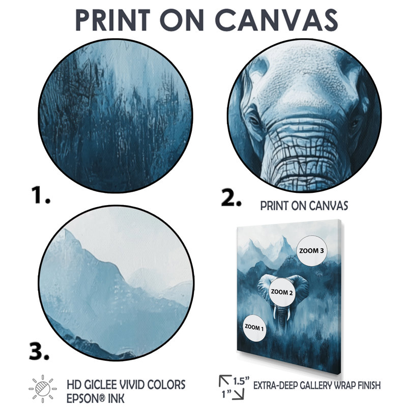Iglesias - Animals Wall Art, H 20 po x l 12 po, Toile tendue, Ne s’applique pas