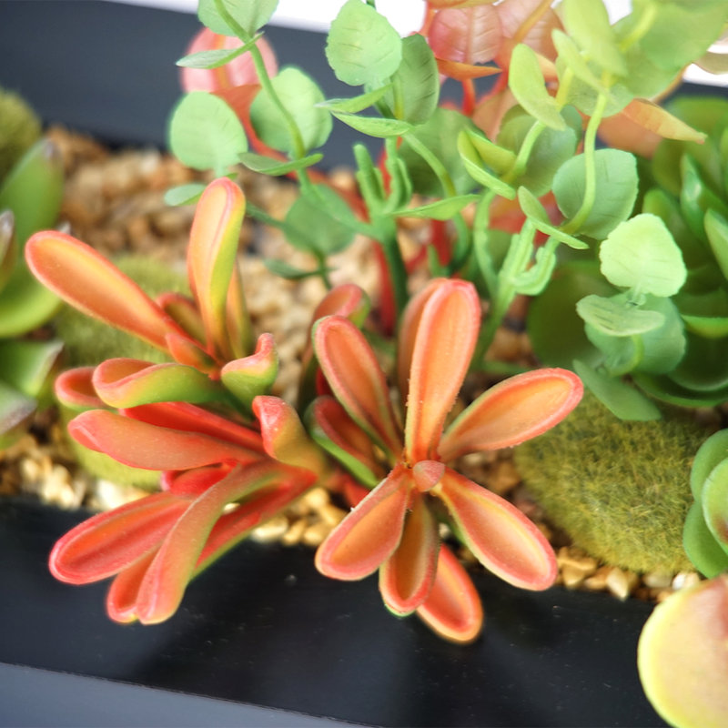 8 " H Faux Succulent