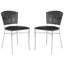 Chaise d'appoint Bungalo en noir