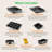 NutriChef 6 Piece Non-Stick Steel Bakeware Set