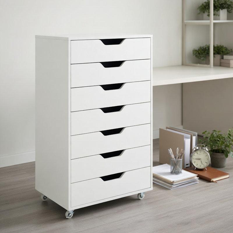 19.5 " Wide 7 MDF Filing Cabinet