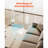 Oscillating Tower Fan 8H Timer 15.4ft/s High Velocity with Remote Control-112805631-112805629