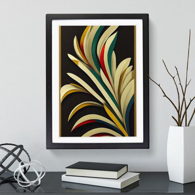 Enchanting Feathers - Single Picture Frame Print