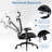 Cherle Mesh Task Chair with Headrest
