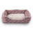 Elle Printed Microsuede Cuddler with Plush Centre