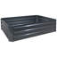 Lit de jardin surélevé rectangulaire en acier galvanisé Ippolito - Gris foncé - 48 po x 35,5 po x 11,75 po-1188451422-1184900158-1087888559