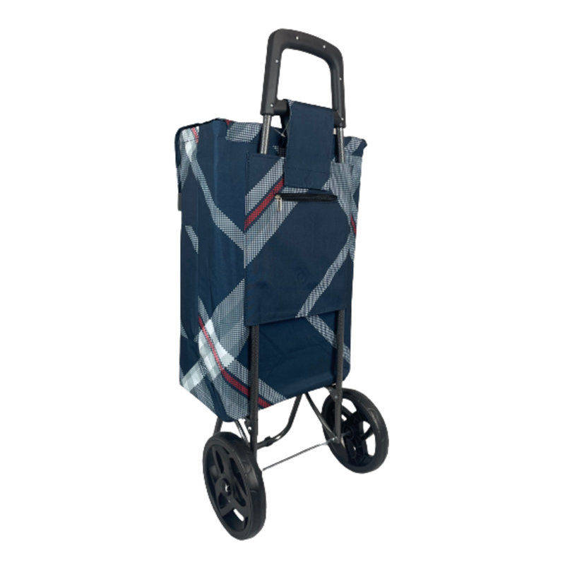98cm H x 38cm Wx 20cm D 20kg Hand Truck Trolley, Navy