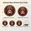 Panneau de vitrail Sacred Heart - 7,8H-722504999
