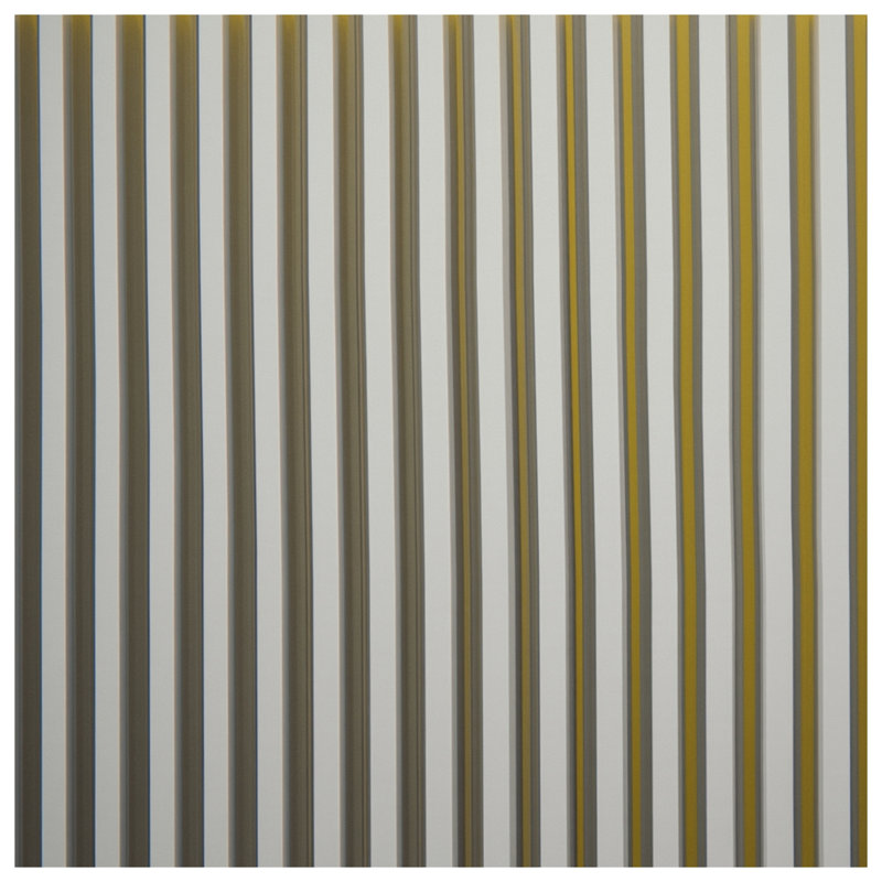 Couvertures verticales à rayures jaunes, 60in W x 80in H