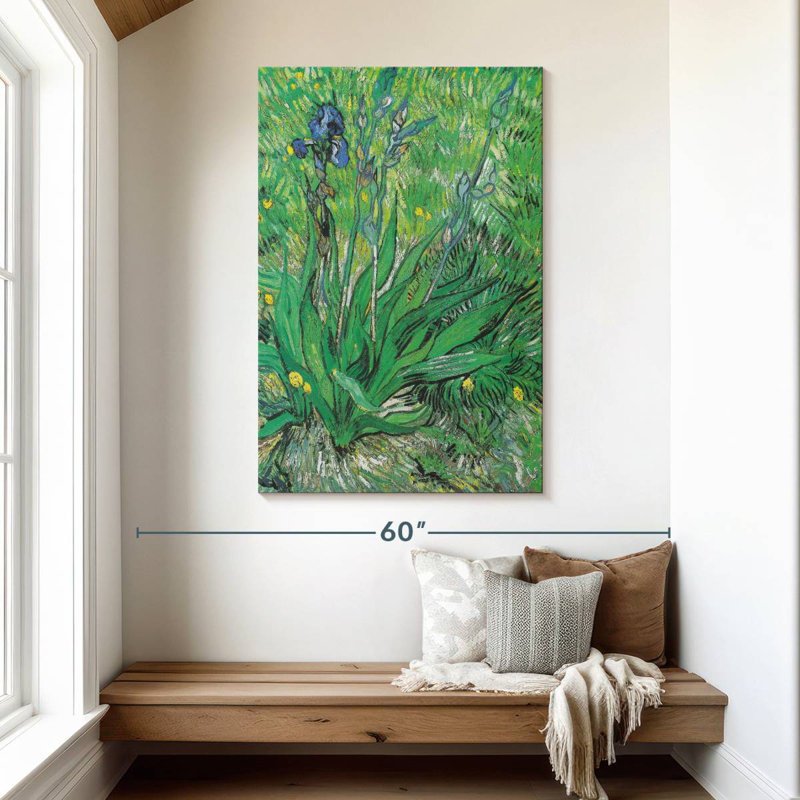 Harnek Iris 1889 II, 48" H x 32" W