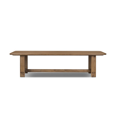 Bramwell Dining Table 118"-Weathered Oak