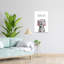Happy Kitten Chooses Joy Contemporary Cat Wall Art Print 1 Piece Wrapped Canvas Wall Art-1575914844