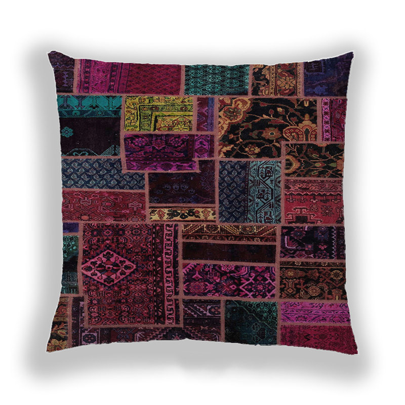Coussin Abstract 2064, Microsuède