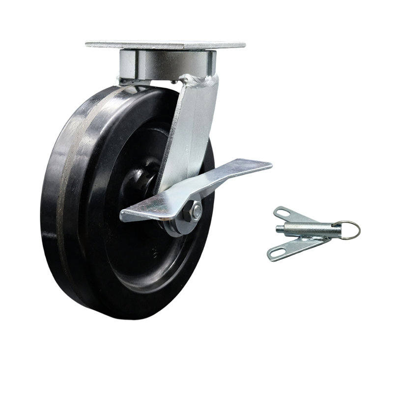 Kingpinless Phenolic Caster