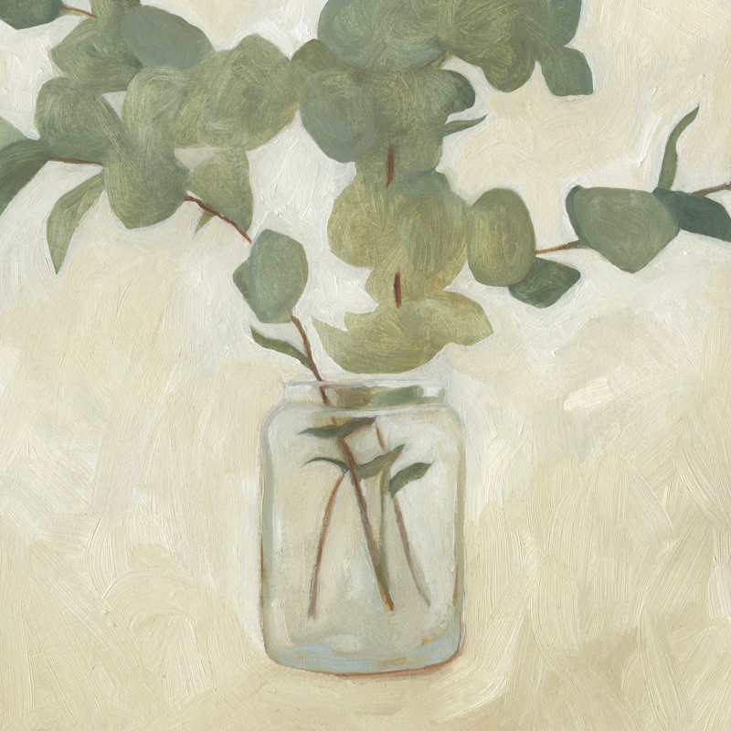 Greenery Still Life II by Emma Scarvey - Wrapped Canvas Painting, 51cm H x 51cm W