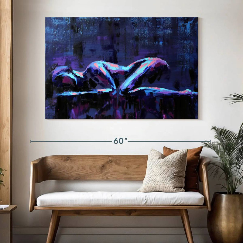 Leisha Abstract Dreamer, 34" H x 51" W