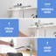 Robinet de cuisine sans contact, robinet de cuisine intelligent automatique mains libres, robinet de cuisine sans contact en acier inoxydable-128500642