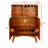  Liquor Cabinet With Wine Glass Holder, Wine Cabinet, Kitchen Coffee Bar Cabinet, Rustic Sideboard Buffet Cabinet with Storage