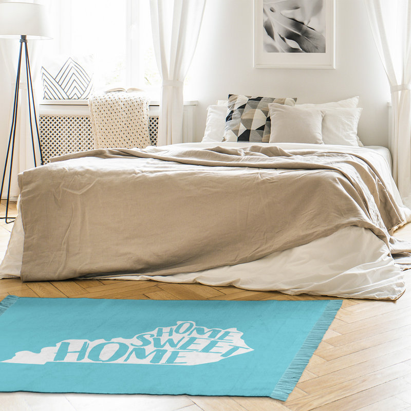 Tapis bleu kentucky de kentucky home