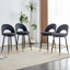 Tabouret de comptoir pivotant avec dossier bas et repose-pieds en métal 25 po AriaHome-1607245631-1607245630