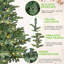 Arbre de Noël artificiel illuminé-117479271