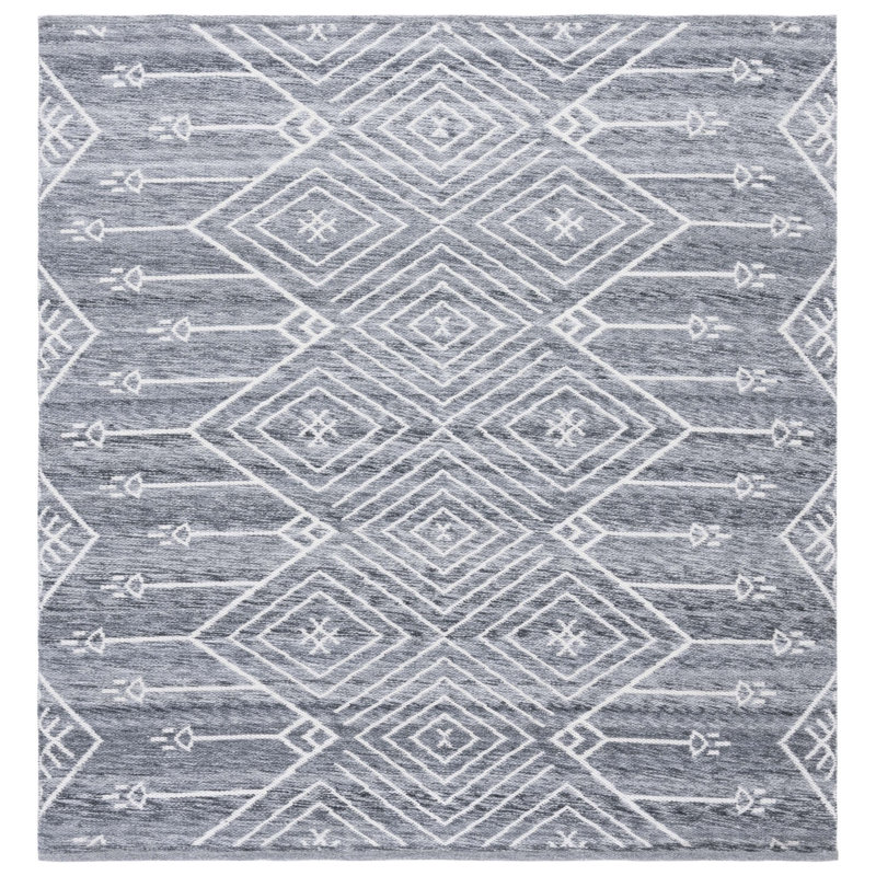 Tapis performance Kilim, Carré 6 pi