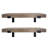 Emerald Lee 2 Piece Poplar Bracket Shelf-98512581-125960026