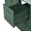 Meuble-lavabo traditionnel 36 po avec lavabo en céramique, armoire de salle de bain avec deux portes à fermeture douce et quatre tiroirs-1055632053