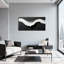 Motif tendance sur fond texturé foncé-1191857116