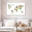 Carte du monde des animaux sauvages Ashelle-107709958