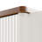 52" Fluted Kitchen Island With Drop Leaf, Power Outlet,Adjustable Shelves-1504753244