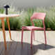 Farrah Outdoor Stacking Dining Side Chair