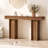 54" Narrow Console Table Sofa Table with Back Hidden Storage,Farmhouse Entryway Table for Living Room Forye-1005355462