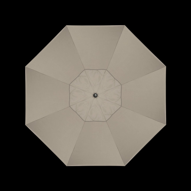Mira 9' Market Sunbrella® Umbrella, Taupe- Pacifica