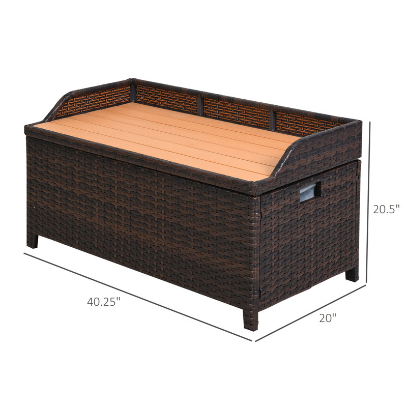 Kitchens Manufactured Wood Wood Outdoor Bench
