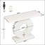 Console moderne 40 "avec base géométrique glamour-444571620-444571621-444571642