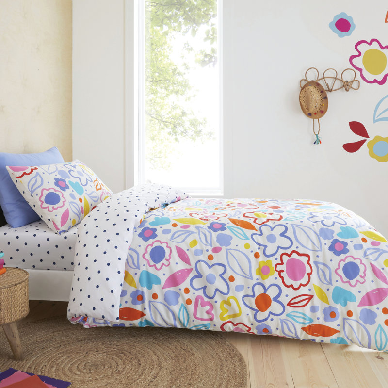 Blomme Bedding, Single Duvet Cover + 1 Standard Pillowcase