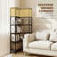 HOMCOM Corner Bookshelf, L-Shaped Unit-463553173
