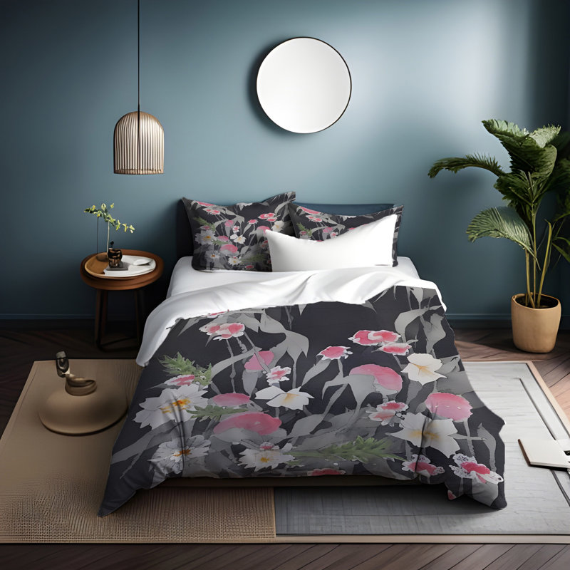 Literie , Housse de couette simple + 1 taie décorative pour