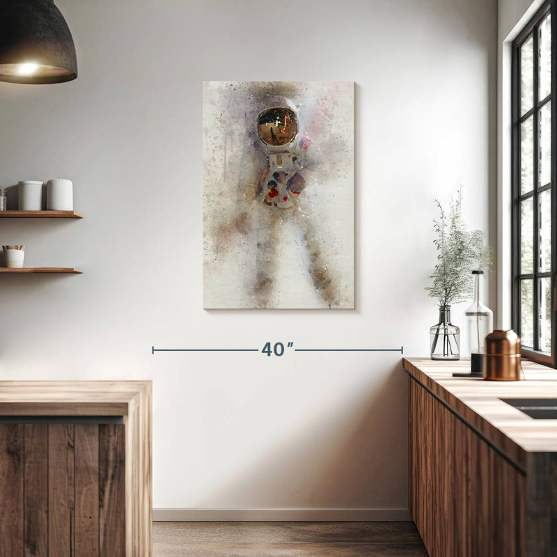 Oberle NASA Moon Man, 36" H x 24" W