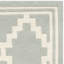 Tapis gris en laine touffeté à la main Carolene-19274362