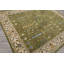 Tapis traditionnel en laine artisanal vert-792595168