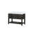 Black Oak Single Bath Vanity 48 In. W X 22 In. D, With Carrara Marble Top-117984777
