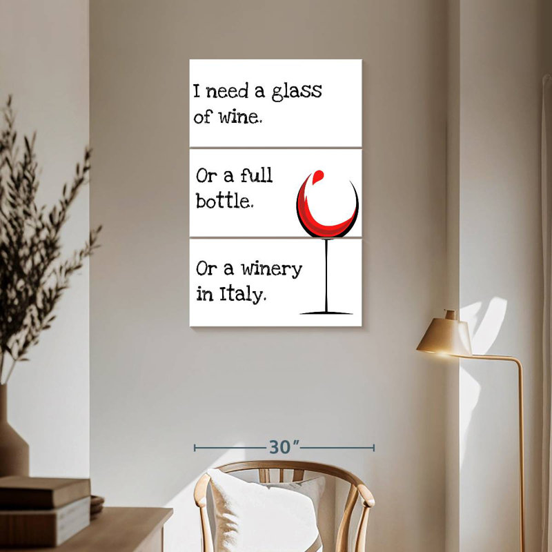 Tergel Wine Passion, 57" H x 36" W